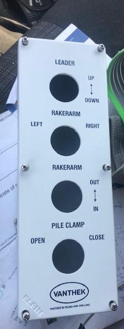 UV prin knoppenpaneel